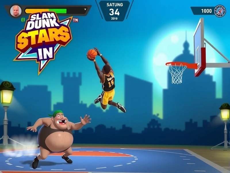 Slam Dunk Stars IN Multiplayer Gameplay